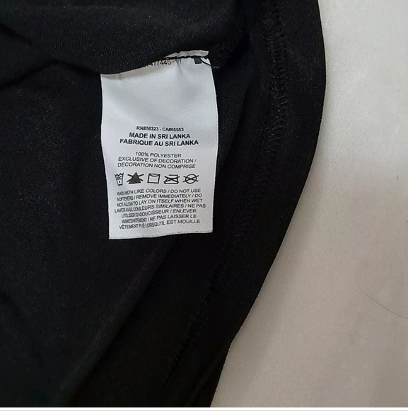 Nike Dri Fit Ohio State Football T Shirt Black Short Sleeve Size Small - Picture 2 of 5